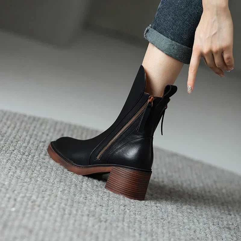 Grazia - Bottines en cuir