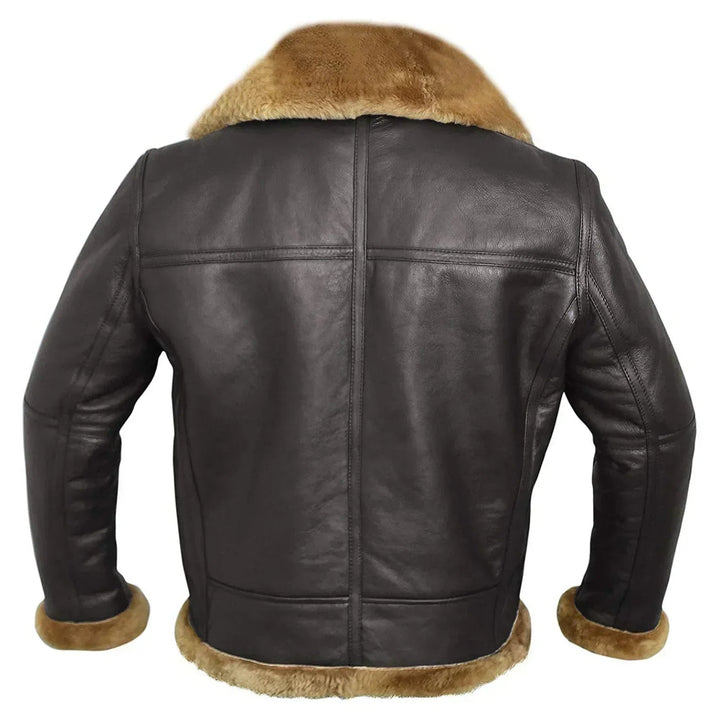 Maverick™ - Veste en cuir Shearling